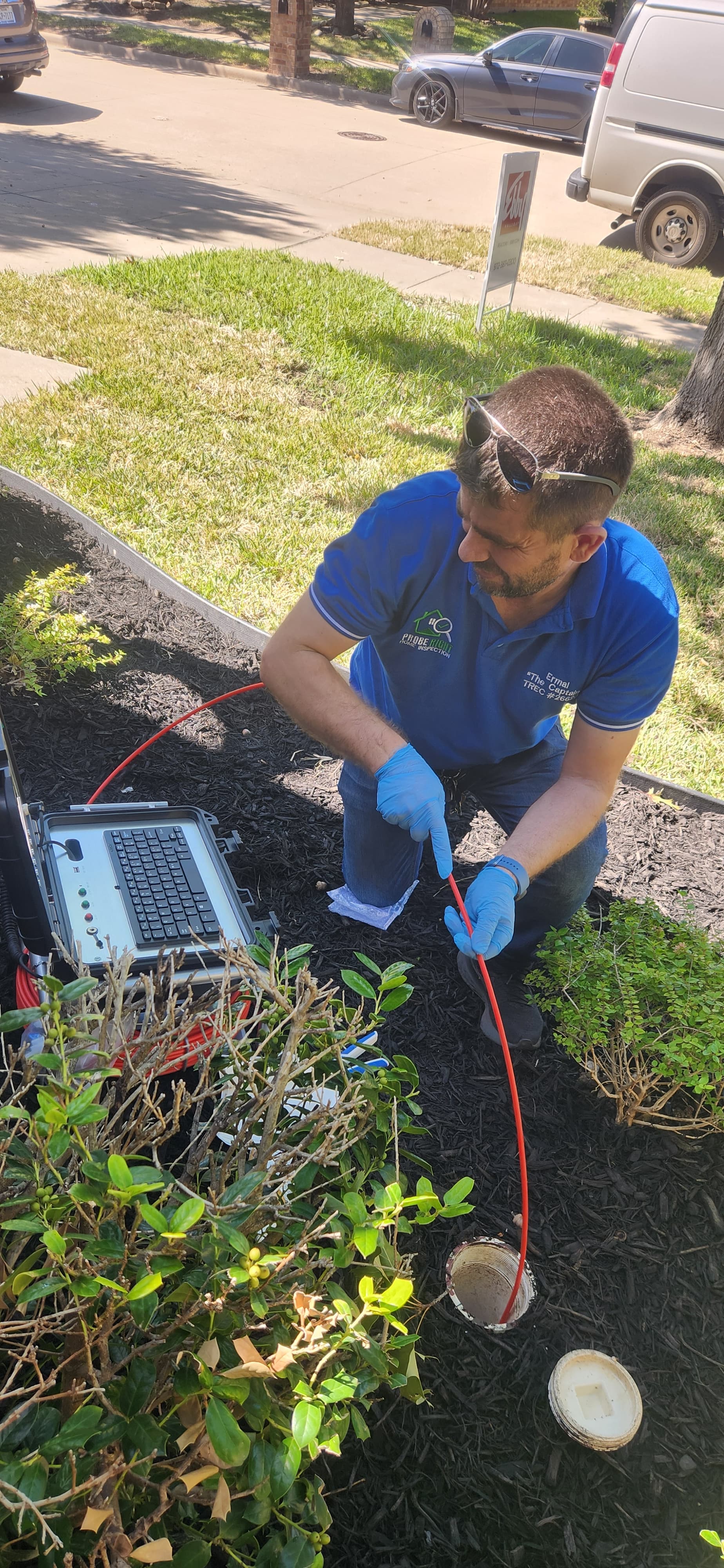 Sewer Line Camera Inspection